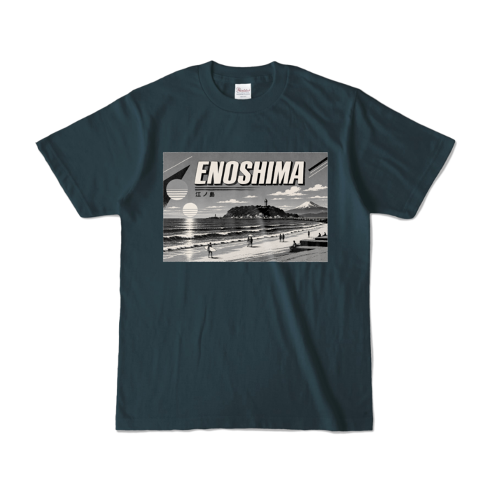 カラーTシャツ - S - デニム (濃色)
