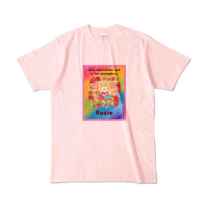 カラーTシャツ - L - ライトピンク (淡色)