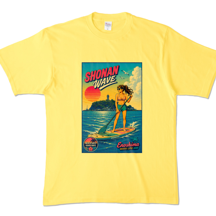 カラーTシャツ - XL - イエロー (濃色)