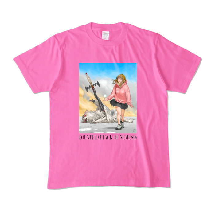 カラーTシャツ - M - ピンク (濃色)