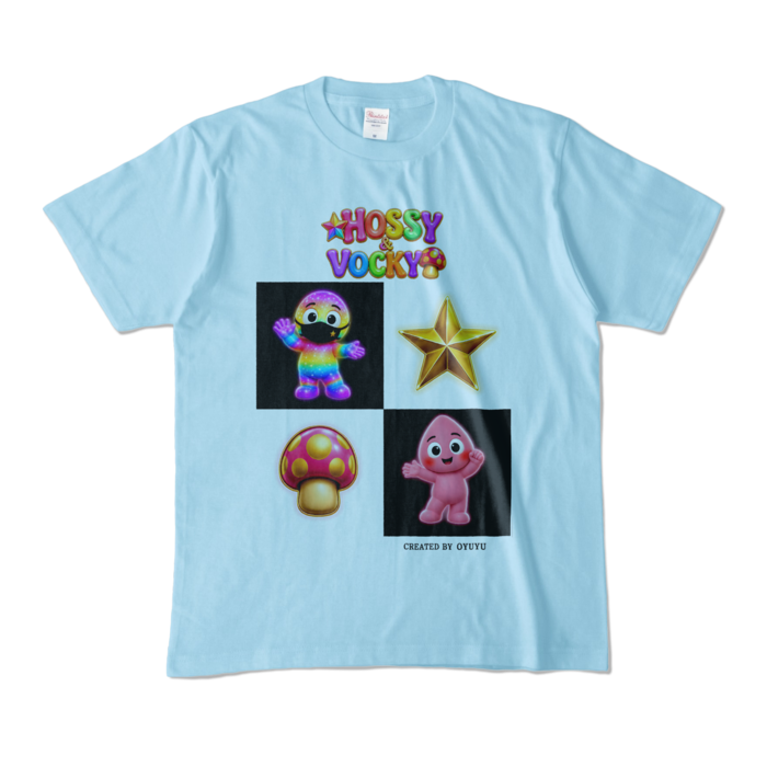 カラーTシャツ - M - ライトブルー （淡色）