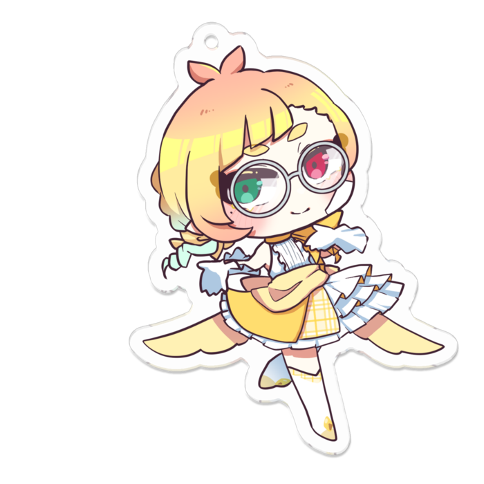 アクリルキーホルダー - 70 x 70 (mm)