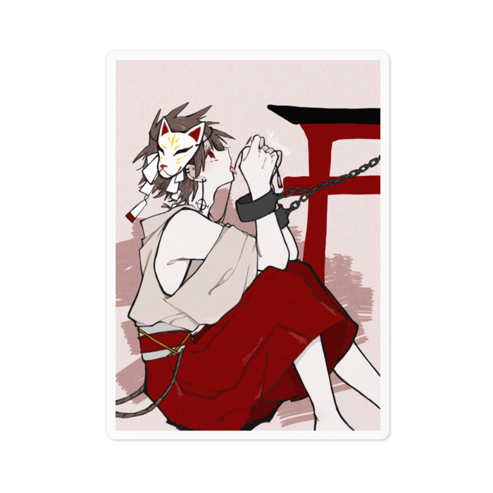 ステッカー - 100 x 100 (mm)