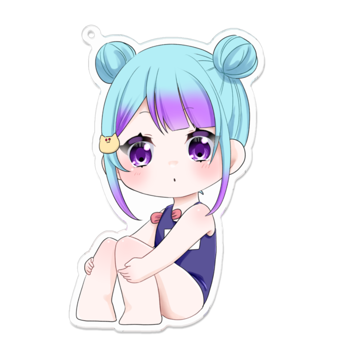 アクリルキーホルダー - 100 x 100 (mm)