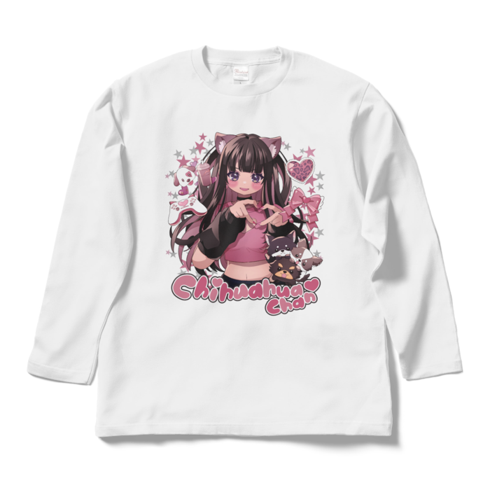 ロングスリーブTシャツ - L - ホワイト