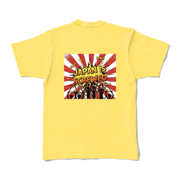 カラーTシャツ - XL - イエロー (濃色)