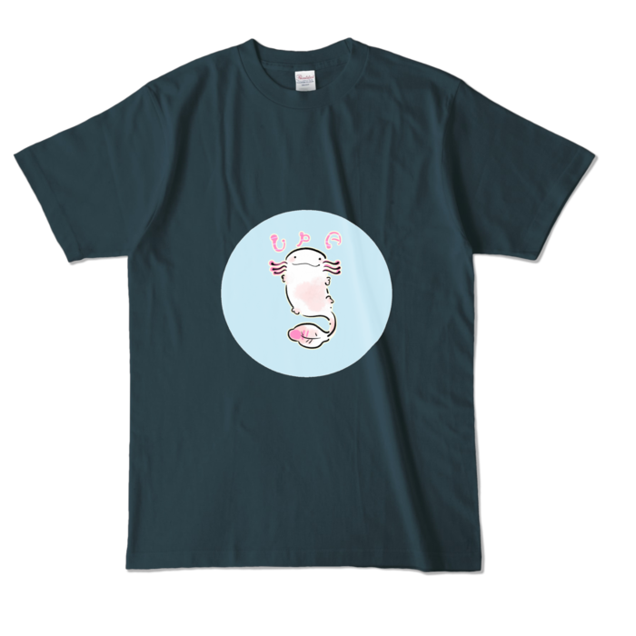 カラーTシャツ - L - デニム (濃色)