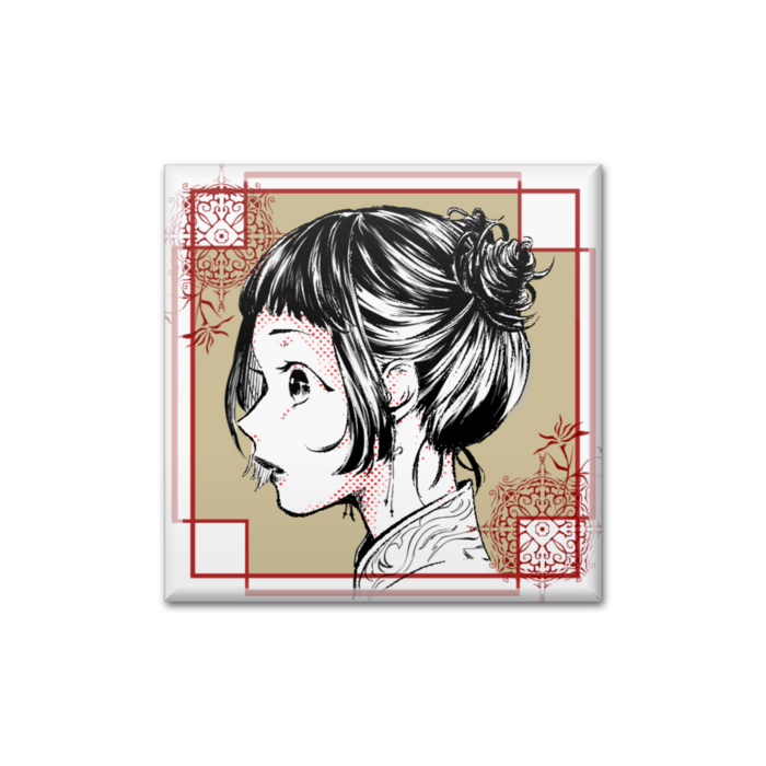 缶バッジ - 四角形40mm