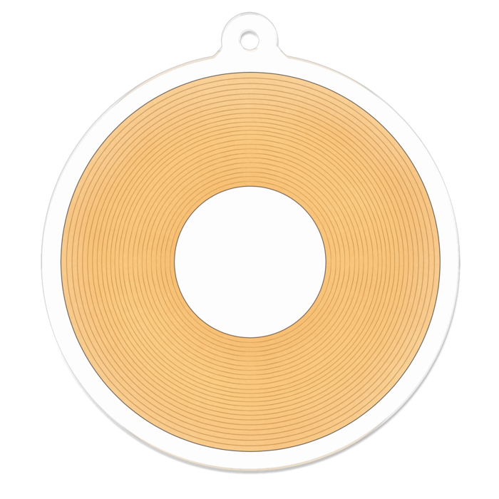 アクリルキーホルダー(コーティング) - 50 x 50 (mm)