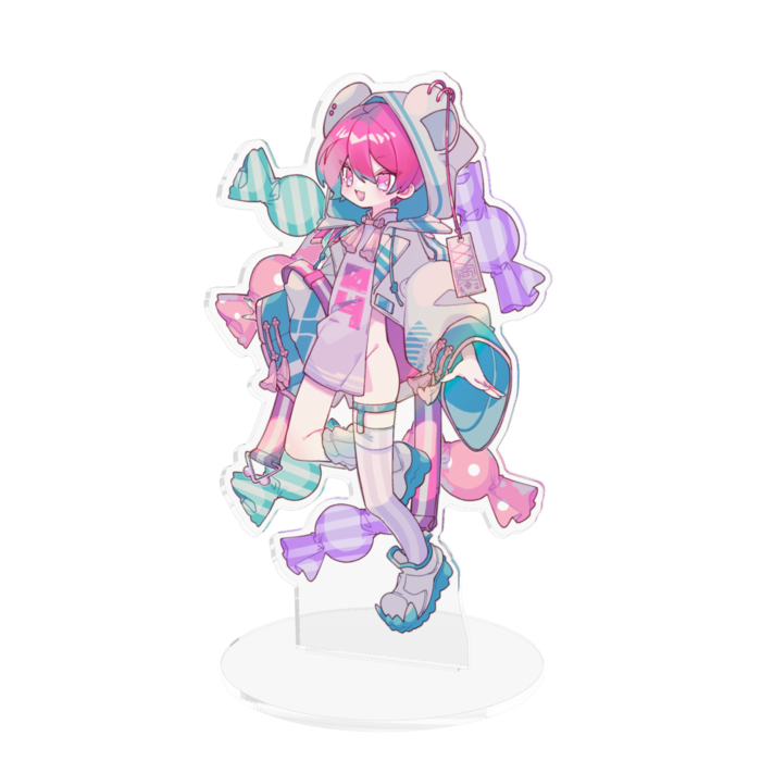 アクリルフィギュア - 160x160mm