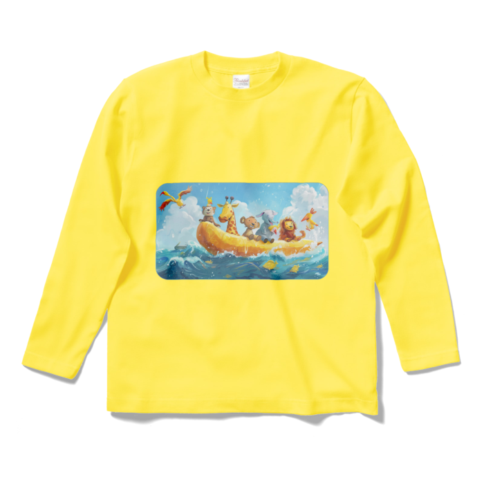 ロングスリーブTシャツ - S - イエロー