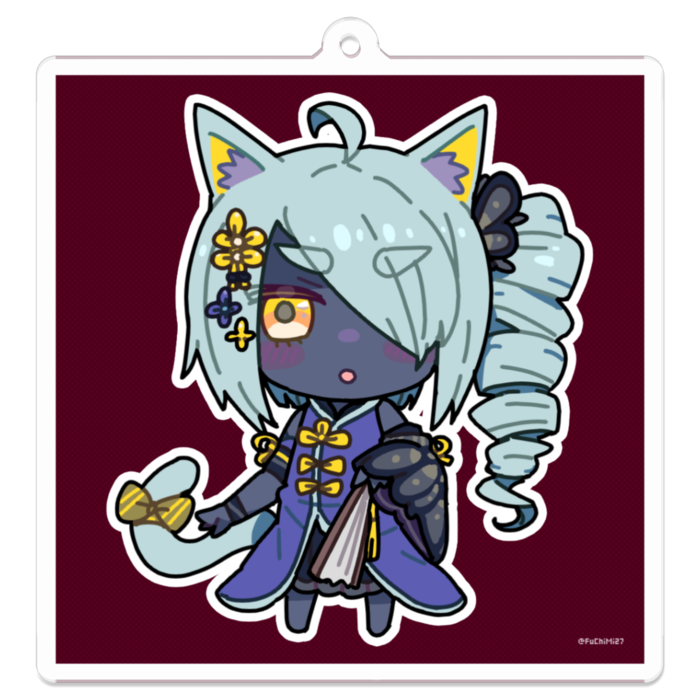 アクリルキーホルダー - 70 x 70 (mm)