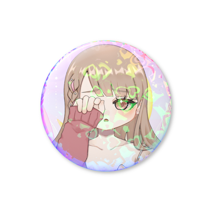 ホログラム缶バッジ - 56mm