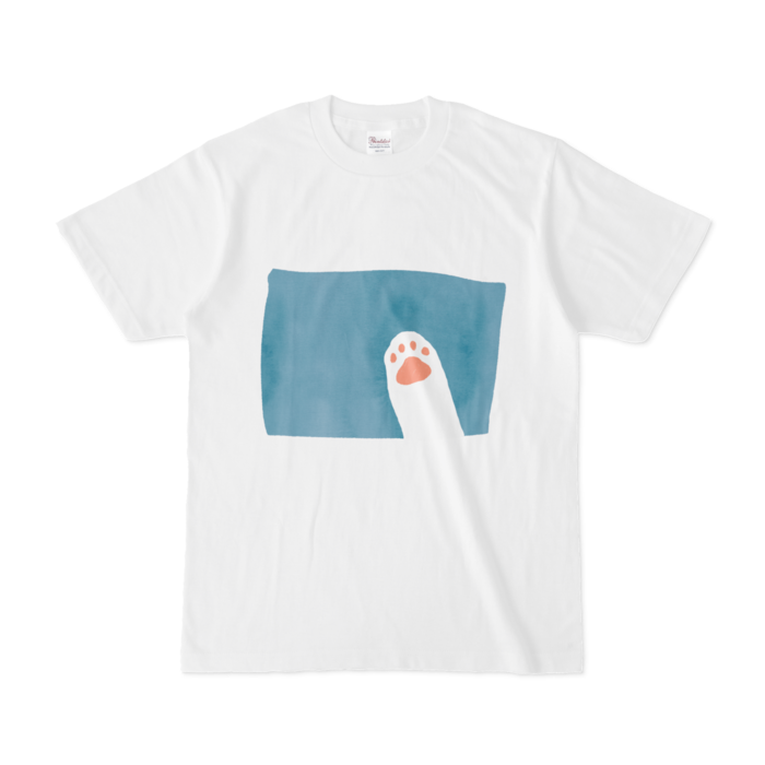 Tシャツ - S - 白猫