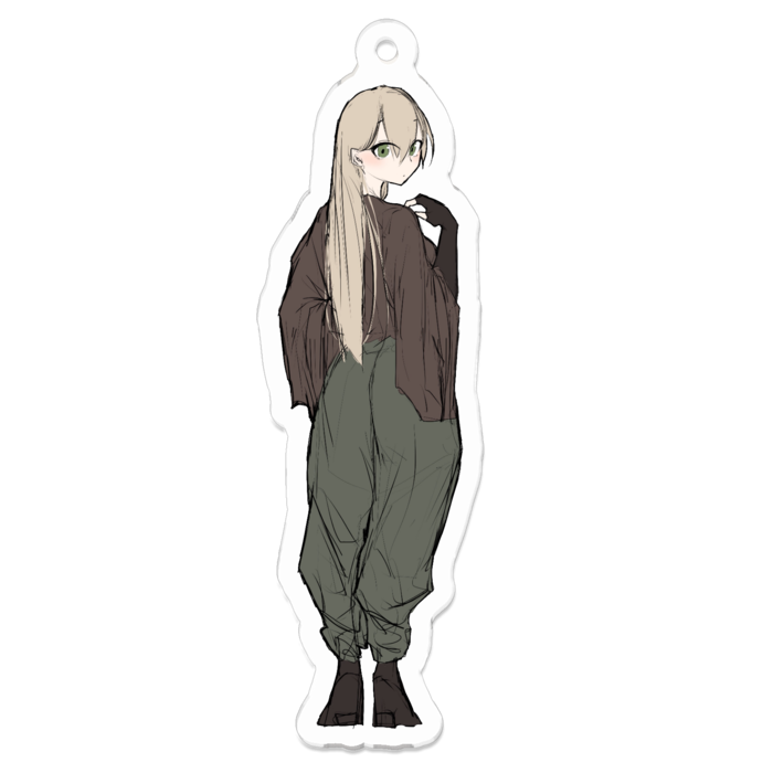 アクリルキーホルダー - 70 x 70 (mm)