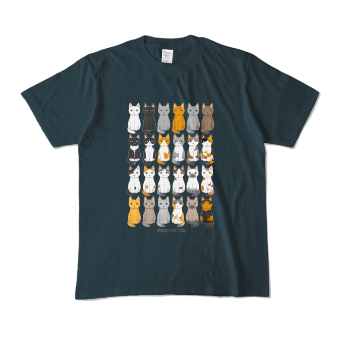 カラーTシャツ - M - デニム (濃色)