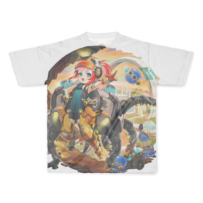 フルグラフィックTシャツ - L - 両面印刷(2)