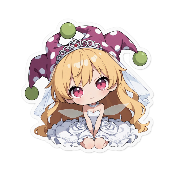 ステッカー - 100 x 100 (mm)(キャラのみ)