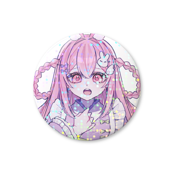 ホログラム缶バッジ - 25mm ①