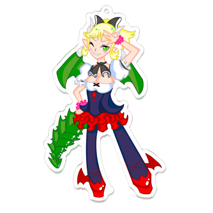 アクリルキーホルダー - 100 x 100 (mm)(1)