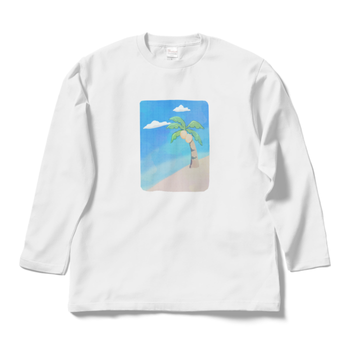 ロングTシャツ - L