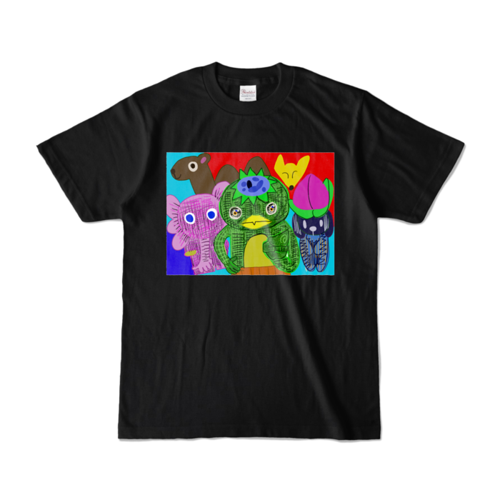 カラーTシャツ - S - ブラック (濃色)