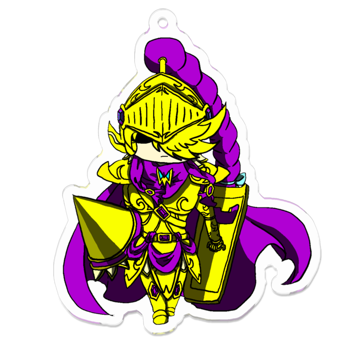 アクリルキーホルダー - 70 x 70 (mm)