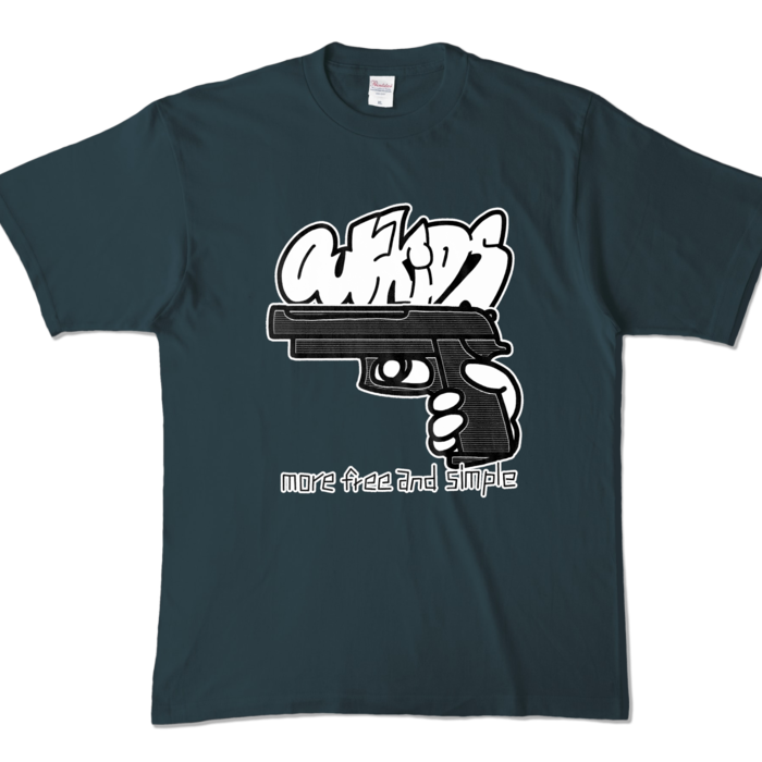カラーTシャツ - XL - デニム (濃色)
