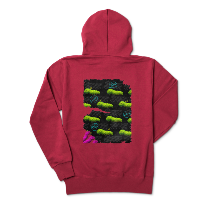 パーカー - M - バーガンディ