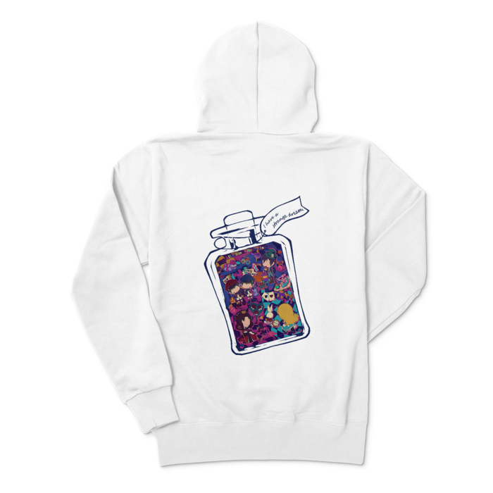 ジップパーカー - M - ホワイト