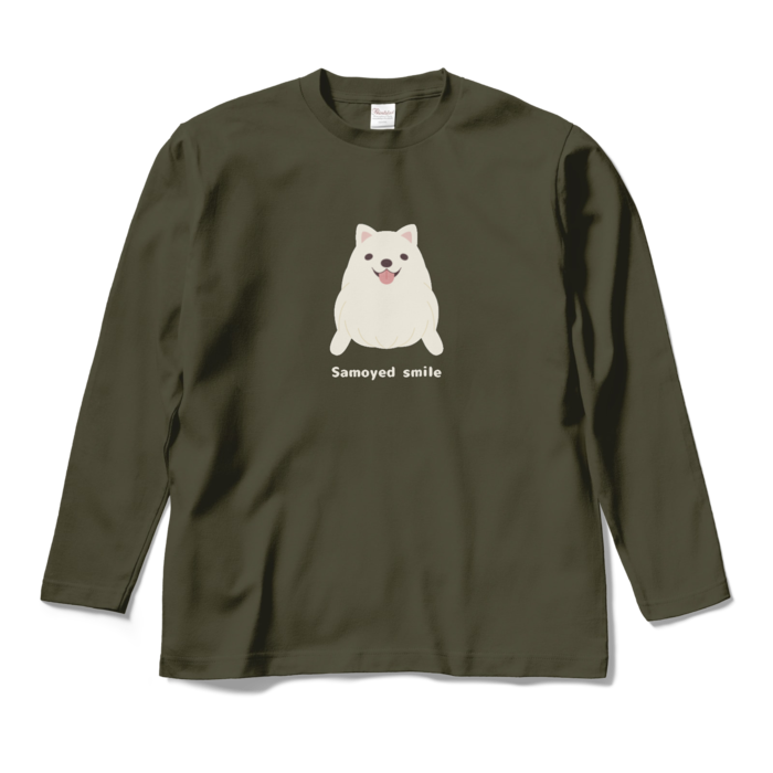 ロングスリーブTシャツ　アーミーグリーン　M