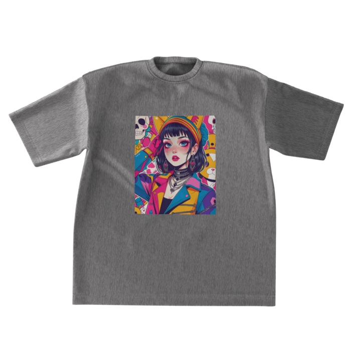 ビッグシルエットTシャツ - XL - 正面(2)