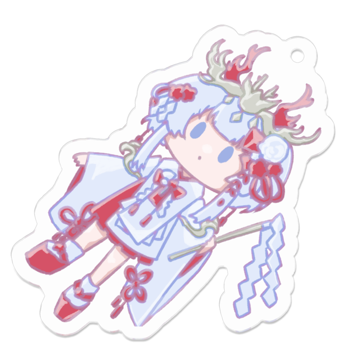アクリルキーホルダー - 50 x 50 (mm)