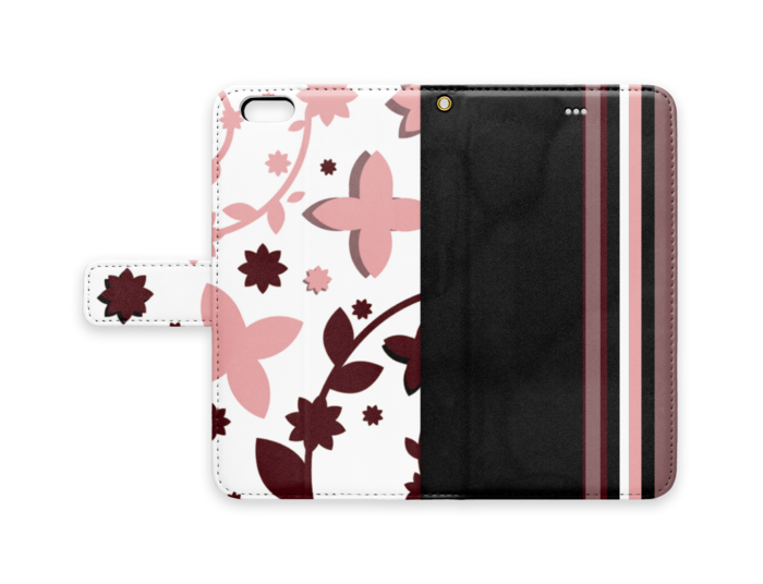 手帳型iPhoneケース - iPhone 6 Plus / 6s Plus - ストラップ穴 あり