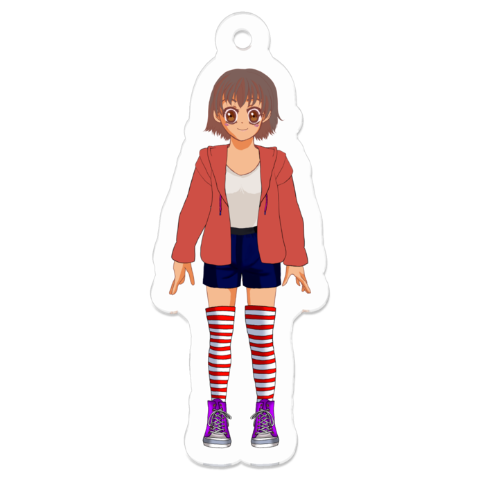 アクリルキーホルダー - 50 x 50 (mm)