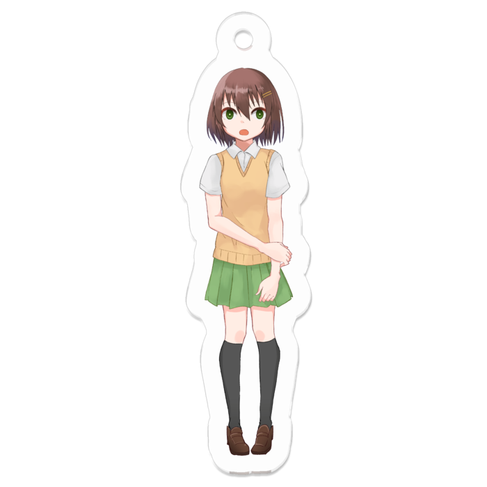 アクリルキーホルダー - 50 x 50 (mm)