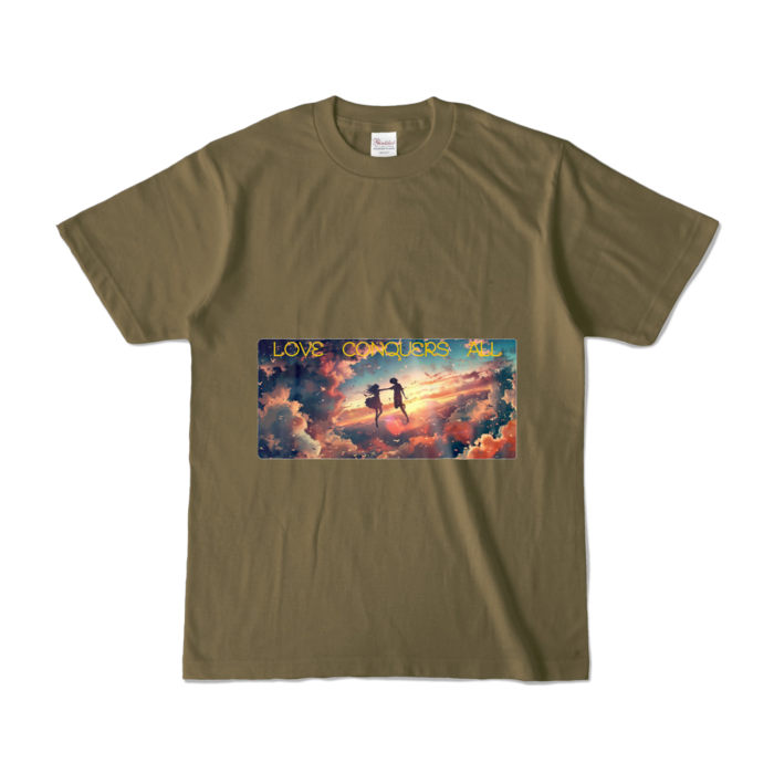 カラーTシャツ - S - オリーブ (濃色)