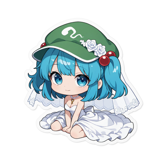 ステッカー - 100 x 100 (mm)(キャラのみ)