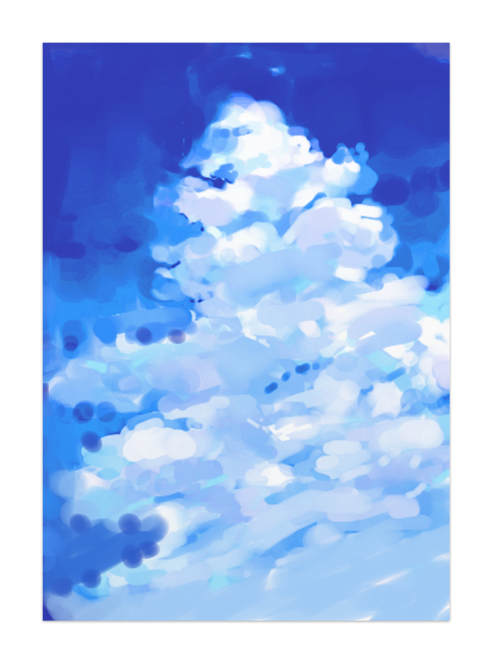 積乱雲 ポスター Yuko00anko00 Booth