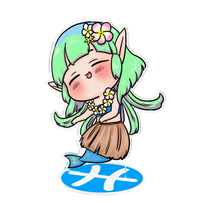 アクリルフィギュア - 160x160mm