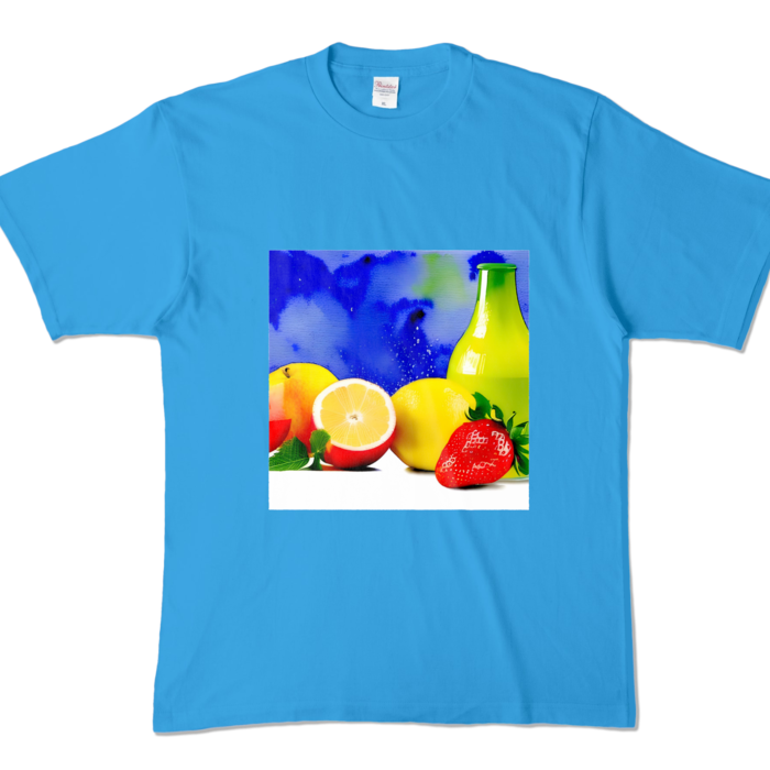 カラーTシャツ - XL - ターコイズ (濃色)