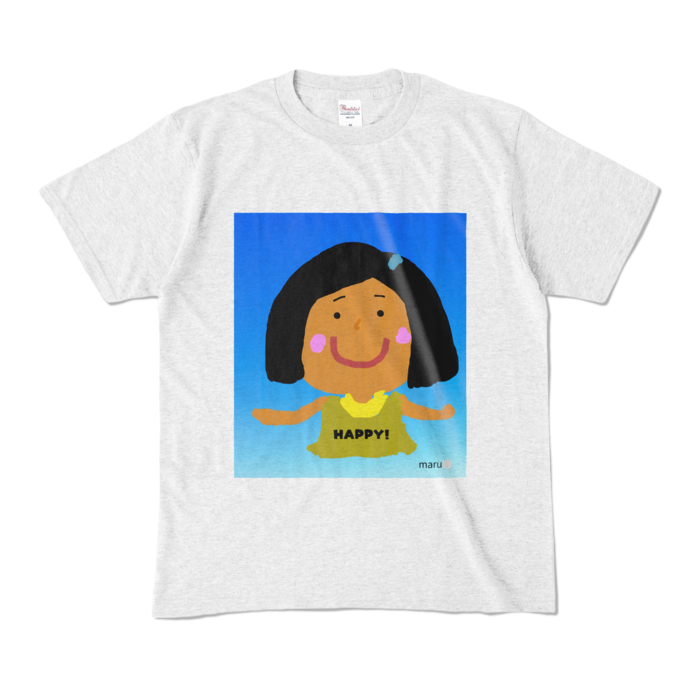 カラーTシャツ - M - アッシュ (淡色)