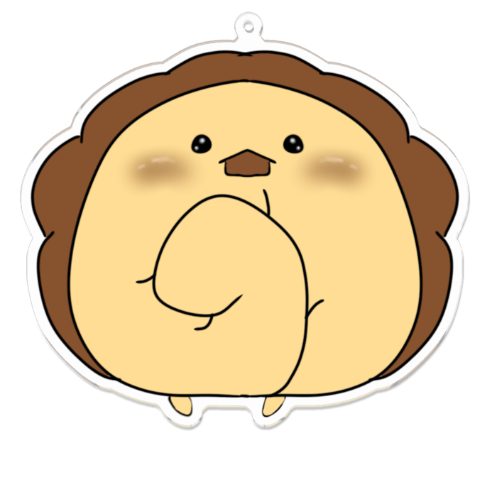 アクリルキーホルダー - 100 x 100 (mm)