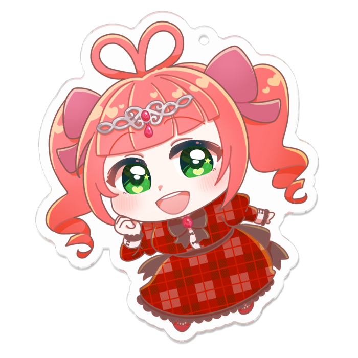 アクリルキーホルダー - 70 x 70 (mm)