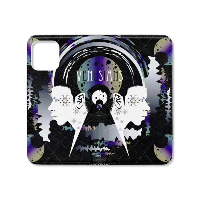 手帳型iPhoneケース（ベルトなし） - iPhone12 / 12 Pro - ストラップ穴 なし