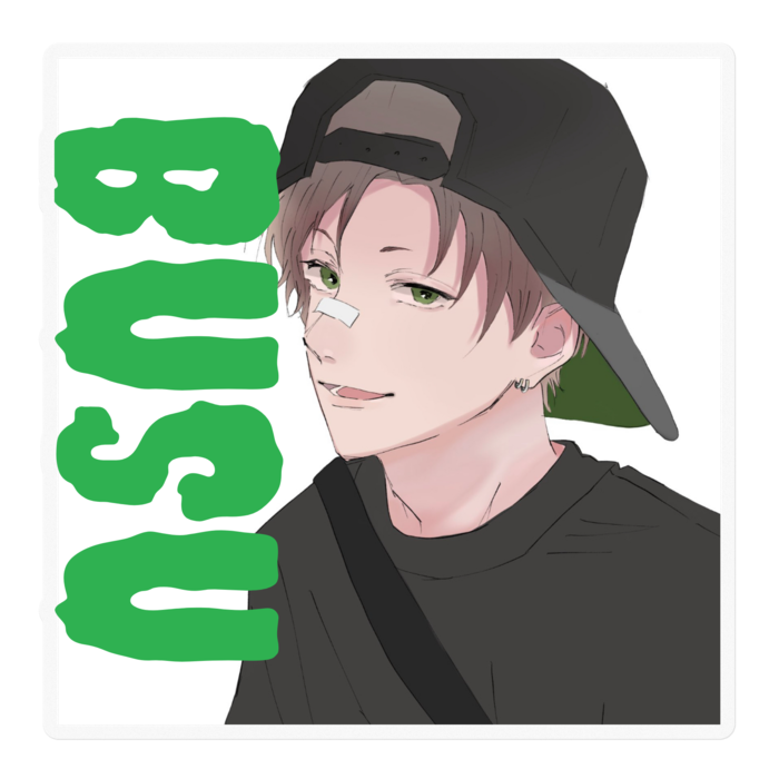 ステッカー - 100 x 100 (mm)