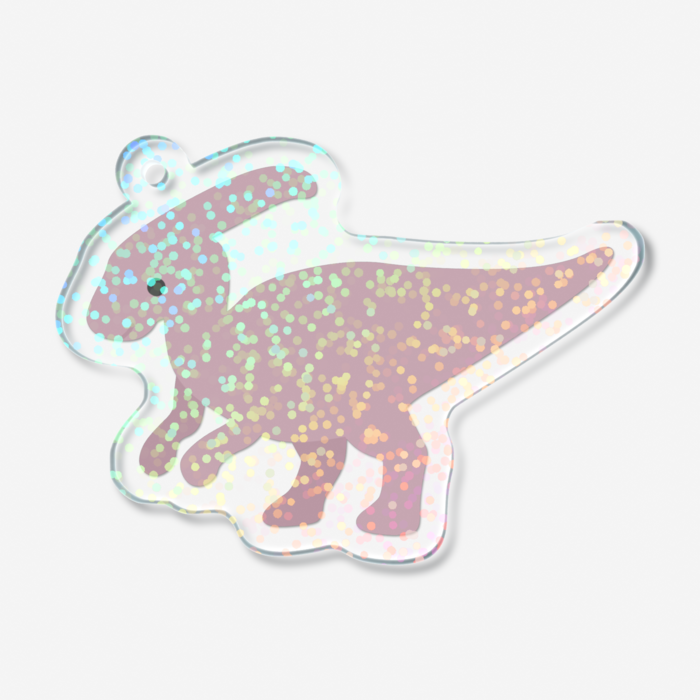 ホログラムアクリルキーホルダー - 50 × 50mm