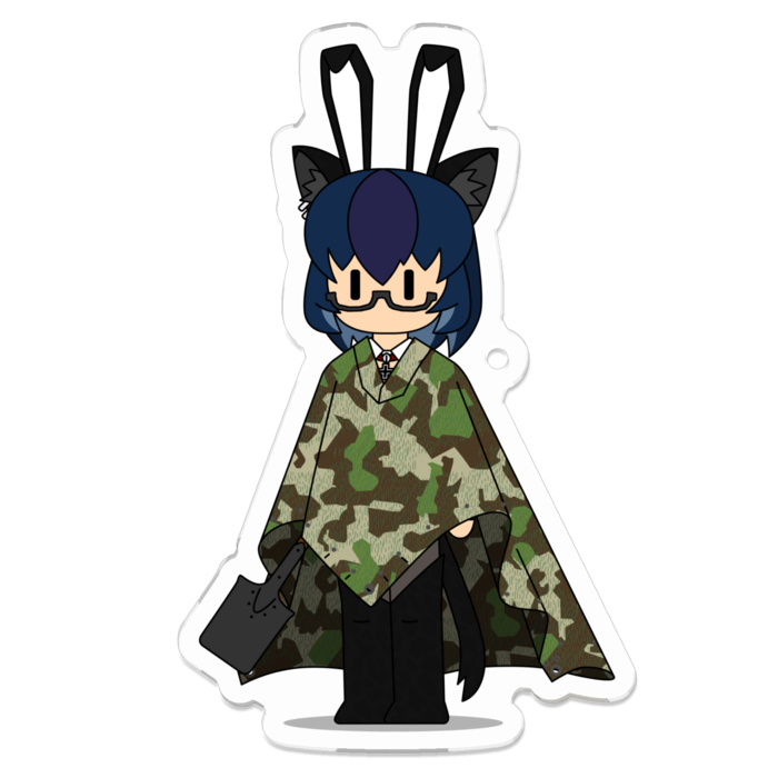 アクリルキーホルダー - 70 x 70 (mm)