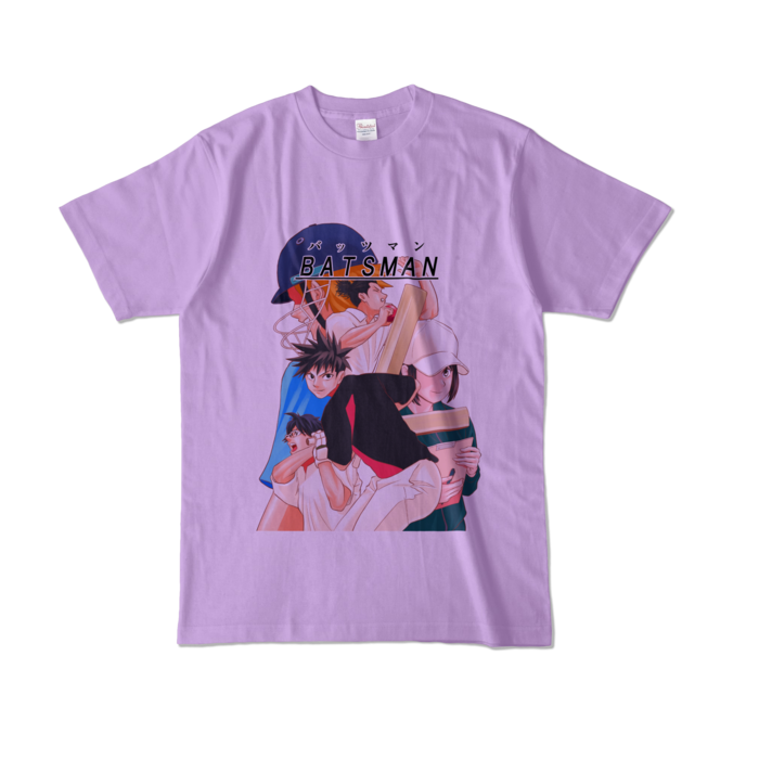 カラーTシャツ - L - ライトパープル (淡色)