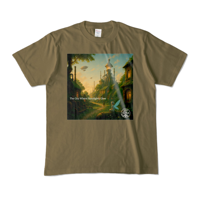カラーTシャツ - M - オリーブ (濃色)